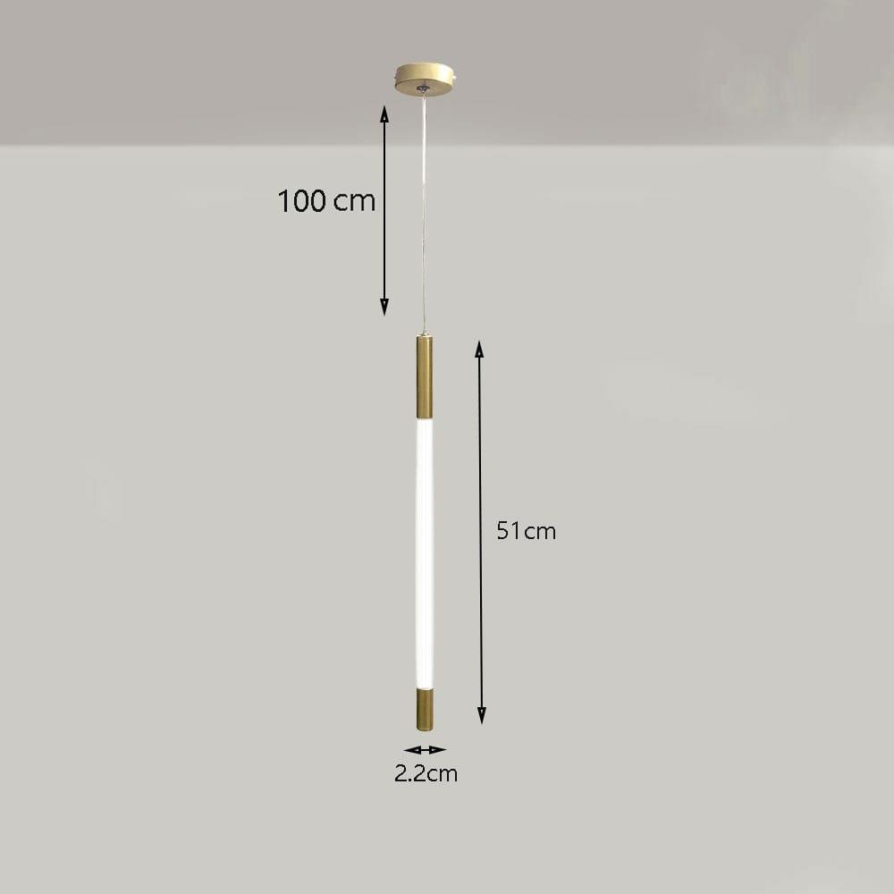 Shop 0 I / Cold White Nordic Simple Bar Pendant light Postmodern Hanging lamp Restaurant Bedroom Bedside Luxury Clothing store Staircase U-shaped lamp Mademoiselle Home Decor