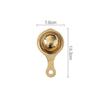 Shop 0 A Stainless Steel Gold Mesh Egg Beater Separate Oil Strainer Flour Sifter Sieve Colanders Flour Coffee Mesh Filter Kitchen Bakware Mademoiselle Home Decor