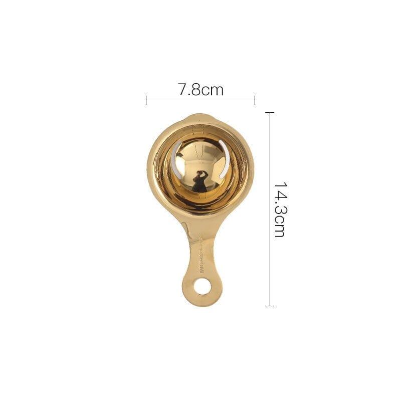 Shop 0 A Stainless Steel Gold Mesh Egg Beater Separate Oil Strainer Flour Sifter Sieve Colanders Flour Coffee Mesh Filter Kitchen Bakware Mademoiselle Home Decor