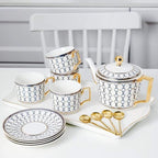 Shop Santori Bone China Teapot Set Mademoiselle Home Decor