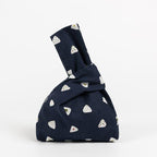 Shop 0 KOKOPEA Japanese Mini Portable Knot Wrist Bag Women Top Handle Bag Simple Purse Handbags Waterproof Shopping Bag Phone Key Pouch Mademoiselle Home Decor