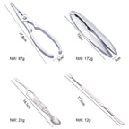 Shop 0 Seafood Tool Sets Crab Crackers Picks Spoons Set Stainless Steel Crab Peel Shrimp Tool Lobster Clamp Pliers Clip Pick Set Mademoiselle Home Decor