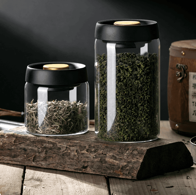 Shop 0 Shikisai Vacuum Seal Storage Jars Mademoiselle Home Decor