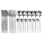 Shop 100003310 Silver Stoneridge Cutlery Set Mademoiselle Home Decor