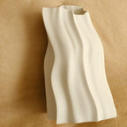 Shop 0 Creme Glaze Taria Vase Mademoiselle Home Decor