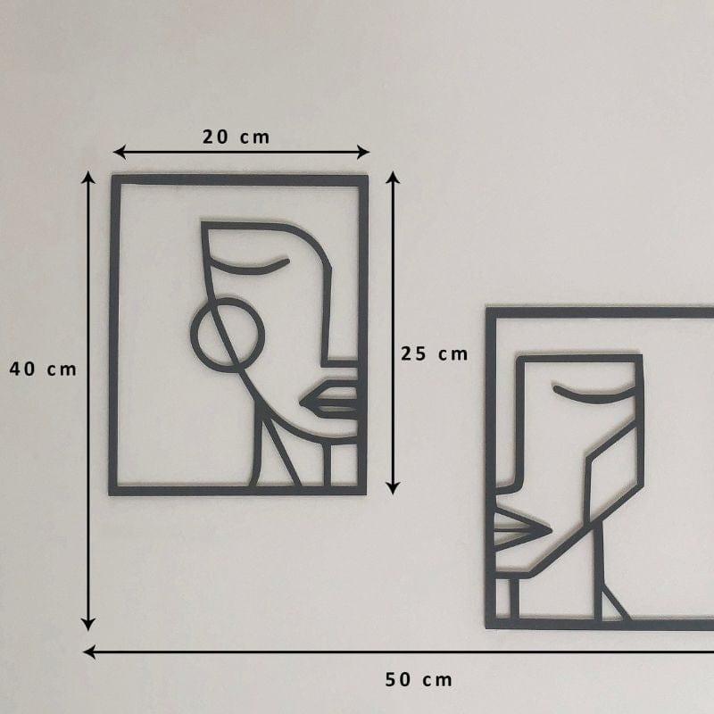 Shop 0 small   2 PCS Tyra Wall Decor Mademoiselle Home Decor