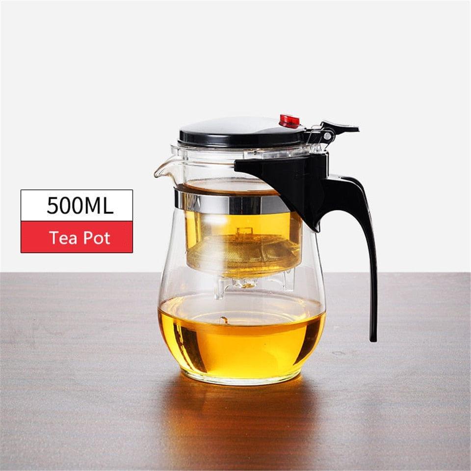 Shop 0 500ML Tea Pot Viva Heat Resistant Tea Infuser Mademoiselle Home Decor